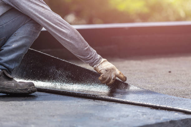 Professional Wet Basement Repair technician working in Lewisville, IN